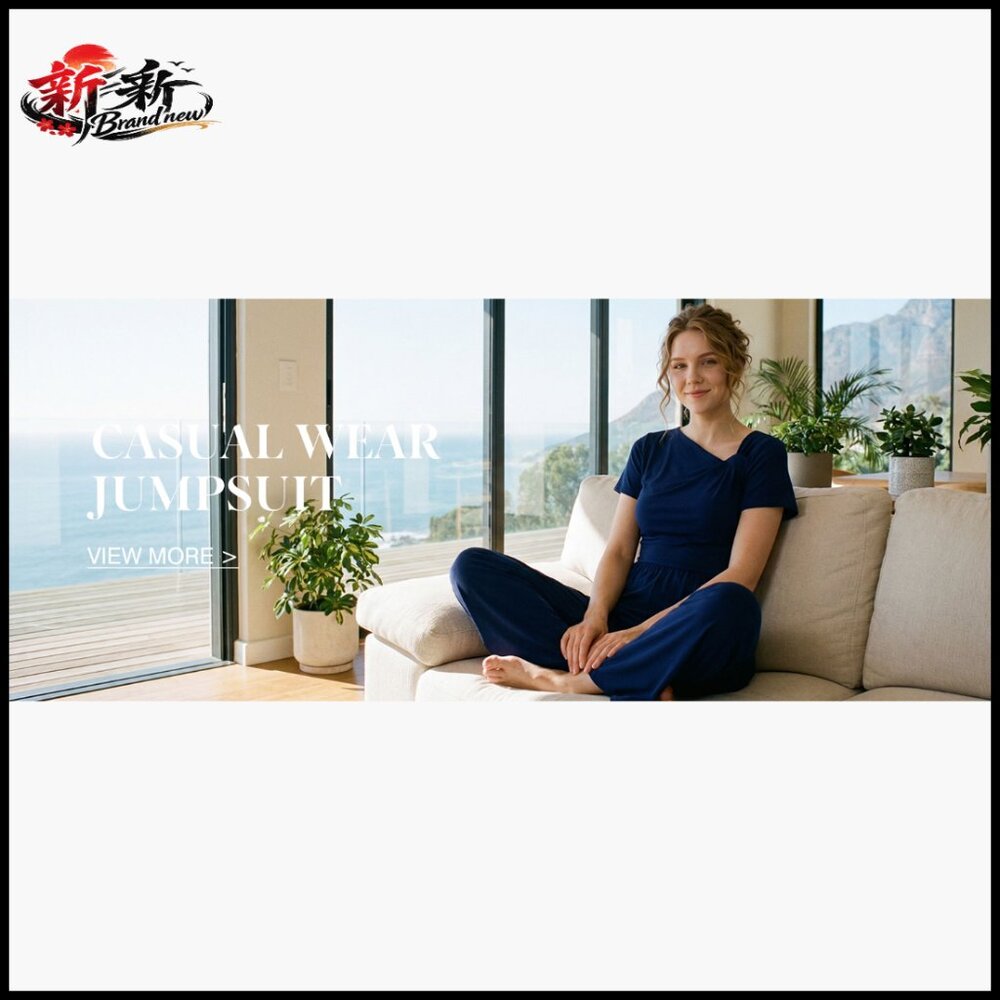 Polyester Viscose Elastane Blend Jumpsuit with Me… - image 7